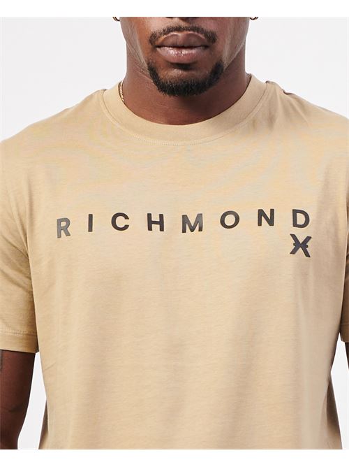 T-shirt col rond basique Richmond X pour homme RICHMOND X | UMA24143TSCHINCHILLA